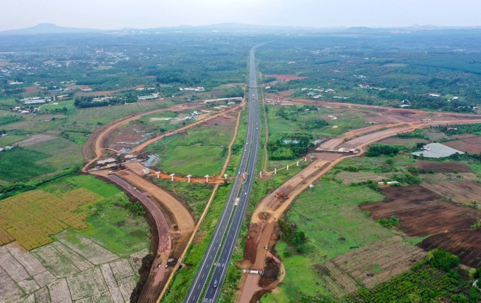 Cao tốc Dầu Giây - Phan Thiết dự kiến sẽ thông xe vào năm 2023.