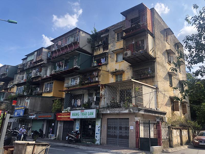 Hà Nội dự kiến bồi thường gấp đôi diện tích khi cải tạo chung cư cũ.