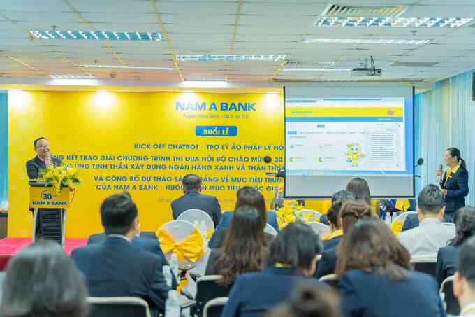 Nam A Bank đồng loạt triển khai nhiều dự án hướng đến phát triển ngân hàng xanh