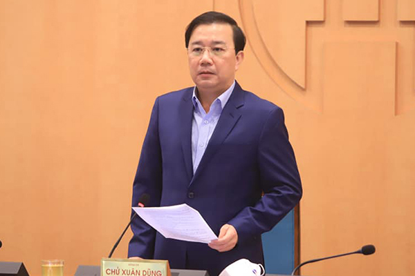 Ông Chử Xuân Dũng, Phó chủ tịch UBND TP Hà Nội.