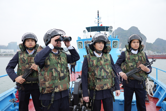 6. Hải đội 1, Cục Điều tra chống buôn lậu (Tổng cục Hải quan) tuần tra, kiểm soát trên vùng biển Quảng Ninh. Ảnh Đỗ Phòng.