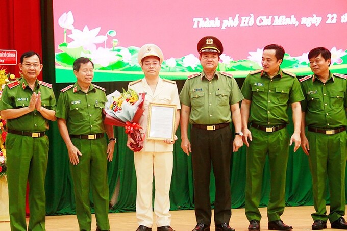 Đại tá Lê Quang Đạođược bổ nhiệm làm Phó giám đốc Công an Tp.HCM.