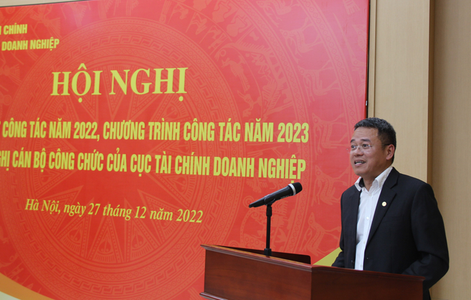 Ông Bùi Tuấn Minh, Cục trưởng Cục TCDN phát biểu