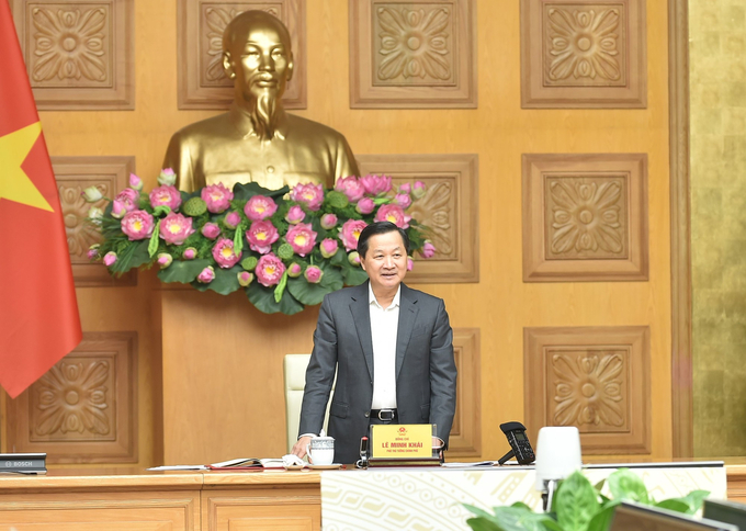 Phó thủ tướng Lê Minh Khái.