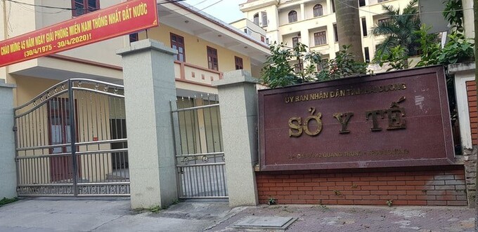 Trụ sở Sở Y tế tỉnh Hải Dương.