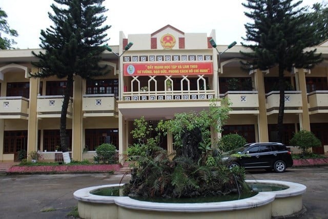 Trụ sở các cơ quan huyện Mai Sơn, tỉnh Sơn La. (Ảnh: TCKTĐU)
