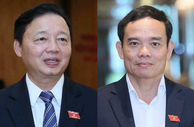 Đề nghị phê chuẩn ông Trần Hồng Hà và Trần Lưu Quang làm Phó thủ tướng.
