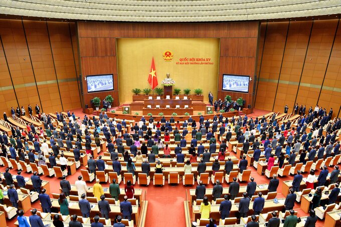 Quốc hội khai mạc Kỳ họp bất thường lần thứ 2.