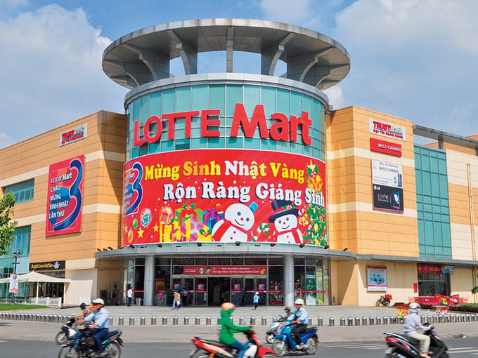 Hoạt động kinh doanh Lotte Mart gặp nhiều khó khăn.