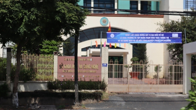 Sở Khoa học và Công nghệ tỉnh Bình Phước.
