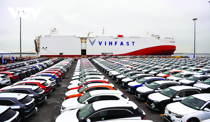 Lô 999 chiếc VinFast VF8 xuất khẩu sang Mỹ chỉ là một phần nhỏ trong hơn 65.000 đơn đặt hàng VF8 trên toàn cầu.