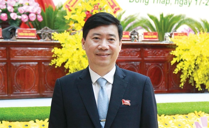 Ông Phạm Thiện Nghĩa, Chủ tịch UBND tỉnh Đồng Tháp bị kỷ luật.