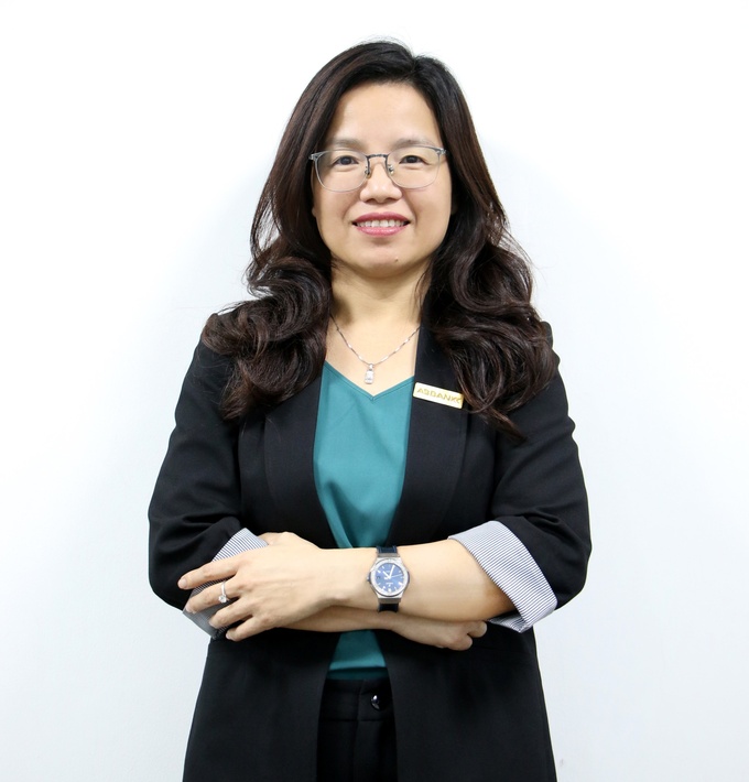 Bà Lê Thị Bích Phượng, Phó Tổng giám đốc đảm nhận nhiệm vụ và quyền hạn của Tổng giám đốc ABBANK kể từ ngày 30/1/2023.