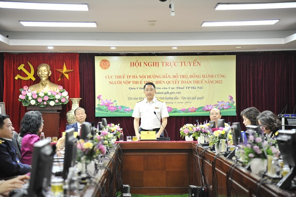 Cục trưởng Cục Thuế Hà Nội Mai Sơn.