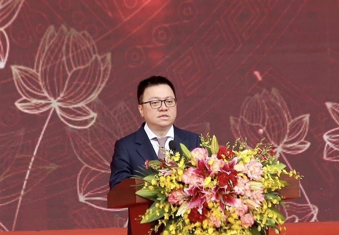 Ông Lê Quốc Minh, Tổng biên tập Báo Nhân Dân, Phó trưởng Ban Tuyên giáo Trung ương, Chủ tịch Hội Nhà báo Việt Nam.