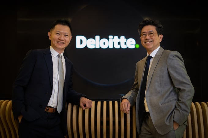 Ông Eugene Ho (bên trái) sẽ giữ chức Tổng giám đốc Deloitte Đông Nam Á.
