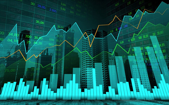 Cổ phiếu tài chính, thép, bất động sản hút dòng tiền đã giúp VN-Index củng cố đà tăng vượt mốc 1.050 điểm.