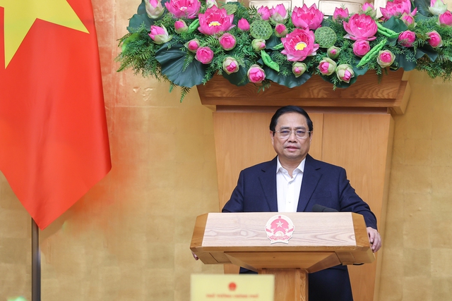 Thủ tướng Phạm Minh Chính chủ trì phiên họp Chính phủ chuyên đề về xây dựng pháp luật tháng 3 năm 2023.