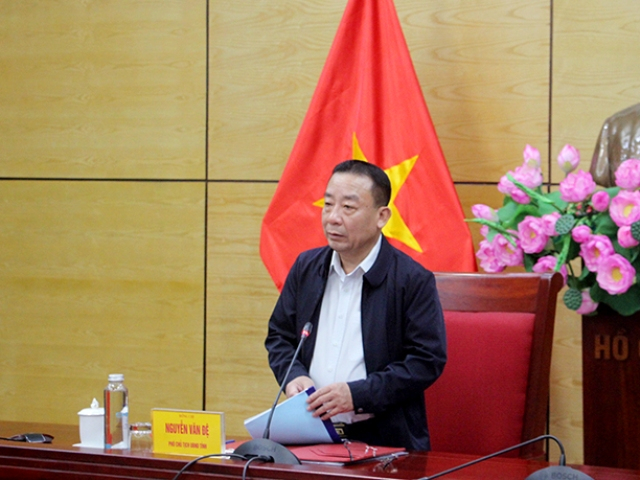 Ông Nguyễn Văn Đệ - Phó Chủ tịch UBND tỉnh Nghệ An đánh giá cao những thành quả trong việc thực hiện chương trình OCOP trên địa bàn tỉnh.