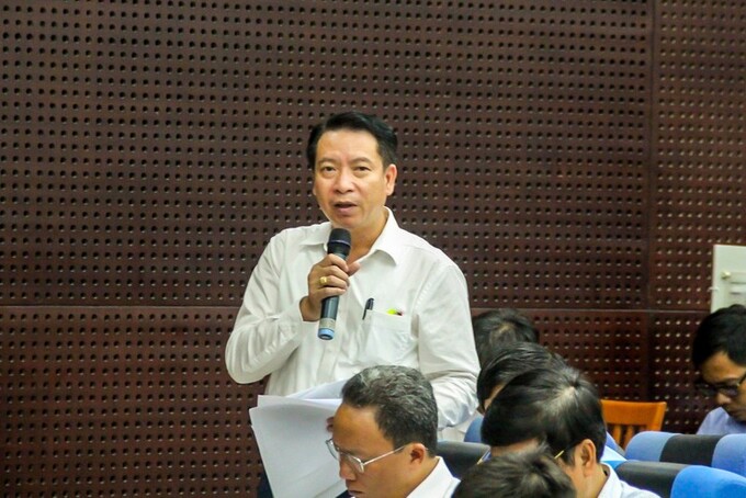 Ông Nguyễn Hồng An - Phó Giám đốc Sở TN&MT Đà Nẵng khẳng định sẽ thu hồi 238 sổ đỏ cấp sai quy định. Ảnh: Báo Pháp luật