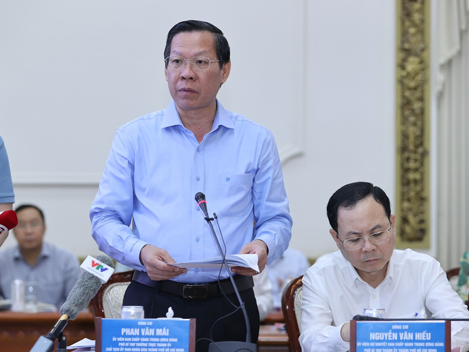 Chủ tịch UBND Tp.HCM Phan Văn Mãi kiến nghị Chính phủ thành lập Tổ công tác nghiên cứu cơ chế phát triển đột phá Tp.HCM.