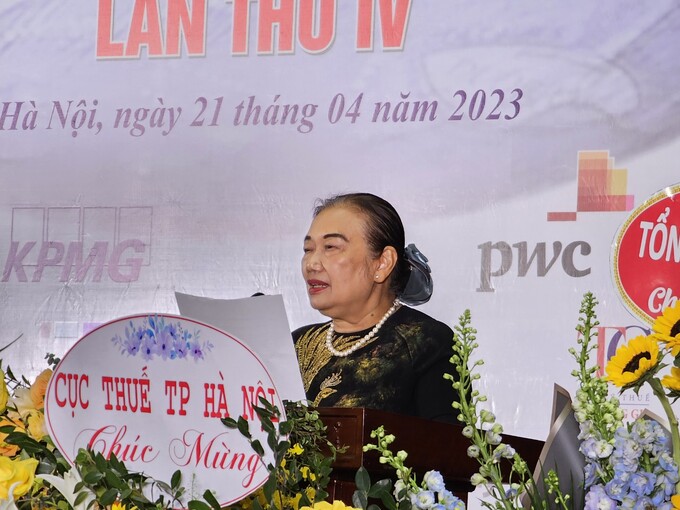 Bà Nguyễn Thị Cúc - Chủ tịch VTCA nhiệm kỳ III.