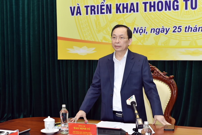 Phó thống đốc Đào Minh Tú.