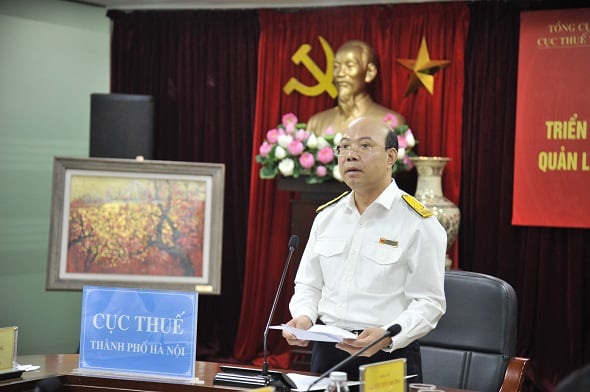 Ông Nguyễn Tiến Trường, Phó cục trưởng Cục Thuế Hà Nội.