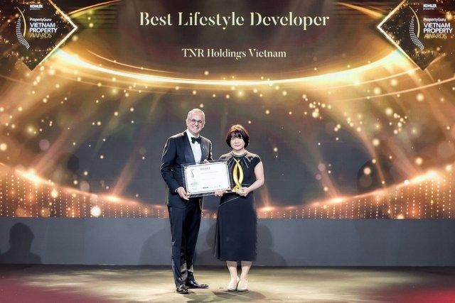 TNR Holdings Vietnam vừa được vinh danh là “Nhà phát triển bất động sản phong cách sống tốt nhất”.