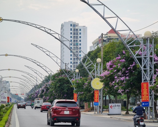 Thanh Hóa đầu tư gần 1.000 tỉ đồng để thực hiện dự án mở rộng tuyến Đại lộ Lê Lợi (TP.Thanh Hóa).