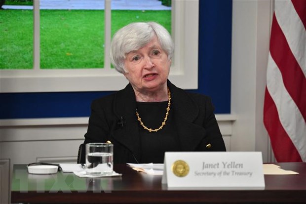 Bộ trưởng Tài chính Mỹ Janet Yellen. (Ảnh: AFP/TTXVN).