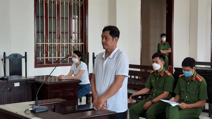 Bị cáo Lê Trung Nguyên Khôi tại phiên tòa xét xử sơ thẩm. (Ảnh: Phước Thanh)