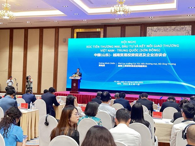 Hơn 200 doanh nghiệp tham gia kết nối giao thương Việt Nam-Trung Quốc.