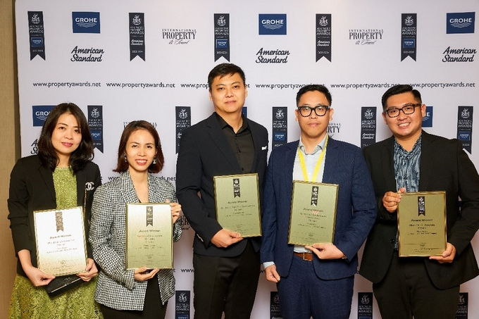 5 hạng mục Kusto Home được vinh danh tại giải Asia Pacific Property Awards 2023.