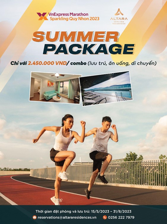 Chương trình “Summer Package” với những ưu đãi bất ngờ chỉ từ 1.225.000 VND/ khách.