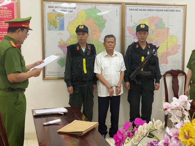 Ông Phan Duy Nghĩa Nguyên Trưởng phòng Quản lý đô thị huyện Trảng Bom.