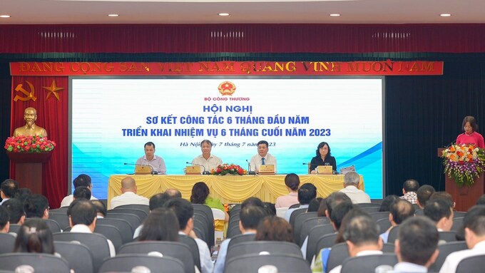 Bộ Công Thương tổ chức Hội nghị sơ kết công tác 6 tháng đầu năm, triển khai nhiệm vụ trọng tâm 6 tháng cuối năm 2023.