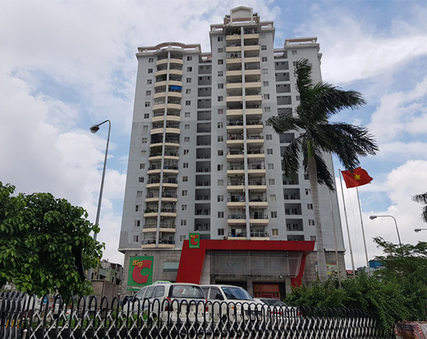 Chung cư Phú Thạnh quận Tân Phú đã bị chủ đầu tư là Công ty cổ phần xây dựng 585 thế chấp ngân hàng từ năm 2010.