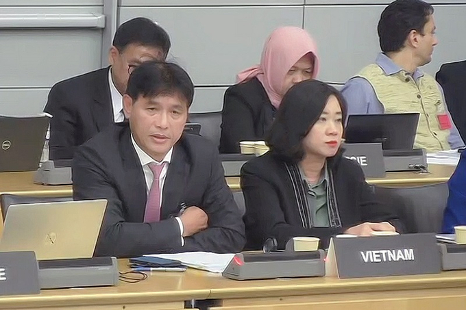 Phó tổng cục trưởng Tổng cục Thuế Đặng Ngọc Minh tham dự Hội nghị.