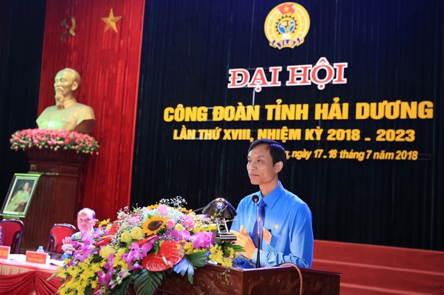 Ông Mai Xuân Anh, nguyên Chủ tịch Liên đoàn Lao động tỉnh Hải Dương bị bắt.