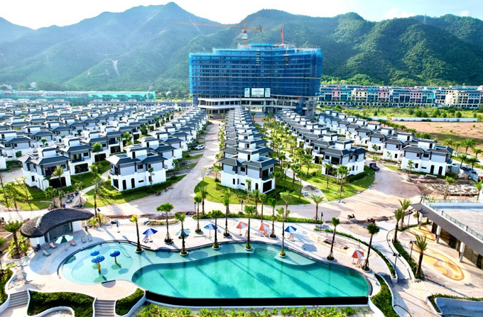 Khu nghỉ dưỡng Wyndham Garden Sonasea Vân Đồn do Tập đoàn CEO phát triển dự kiến hoàn thiện dịp cuối năm 2023.