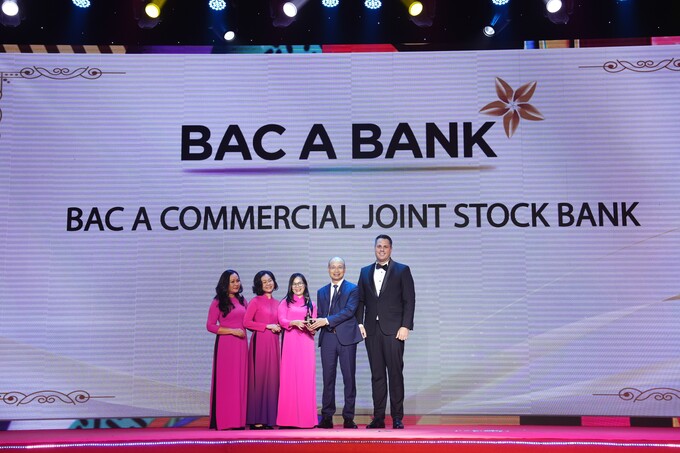 Ngân hàng BAC A BANK đã vinh dự giành giải thưởng “Nơi làm việc tốt nhất châu Á 2023” từ Giải thưởng danh tiếng về quản trị nhân sự HR Asia Award.