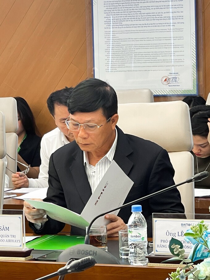 Ông Lê Thái Sâm, Chủ tịch HĐQT Bamboo Airway đã từ nhiệm, không còn là thành viên HĐQT của FLC.