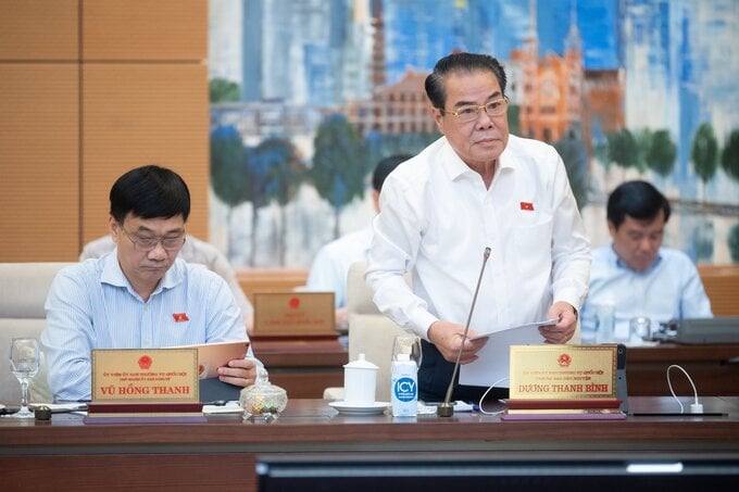 Trưởng ban Dân nguyện thuộc Ủy ban Thường vụ Quốc hội Dương Thanh Bình.