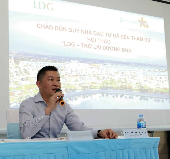 Bị tuýt còi vì bán chui 2,6 triệu cổ phiếu, Chủ tịch LDG Nguyễn Khánh Hưng nói do thư ký chưa nắm được quy định.