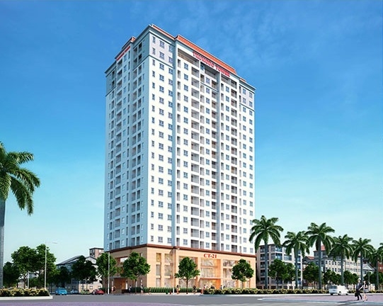 Tòa nhà CT21 TRUNGDO TOWER ở TP Vinh (Nghệ An) là một trong những dự án do Công ty CP Trung Đô làm chủ đầu tư.