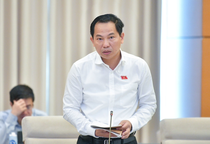 Chủ nhiệm Ủy ban Tài chính Ngân sách Lê Quang Mạnh.