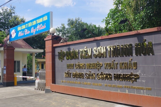Trụ sở Tập đoàn Tiên Sơn Thanh Hóa.