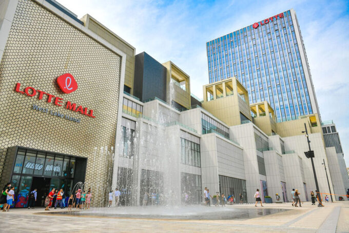 Dự án Lotte Mall Tây Hồ.