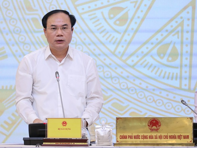 Thứ trưởng Bộ Xây dựng Nguyễn Văn Sinh. (Ảnh: VGP)